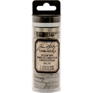 Tim Holtz ideaology Design Tape 8/Pkg - French
