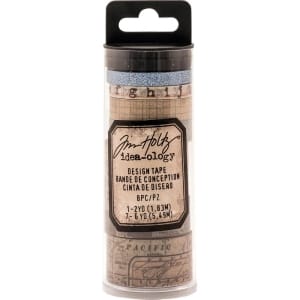 Tim Holtz ideaology Design Tape 8/Pkg - Journey