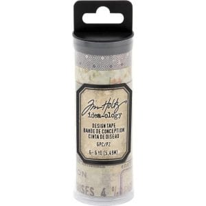 Tim Holtz ideaology Design Tape 6/Pkg - Collector