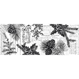 TimHoltz IdeaOlogy Collage Paper 6yds - Forest