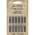 Tim Holtz ideaology Metal Story Sticks .25"X1" 12/Pkg
