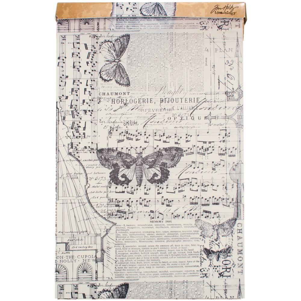 TimHoltz IdeaOlogy Tissue Wrap 12"X5yd - Melange