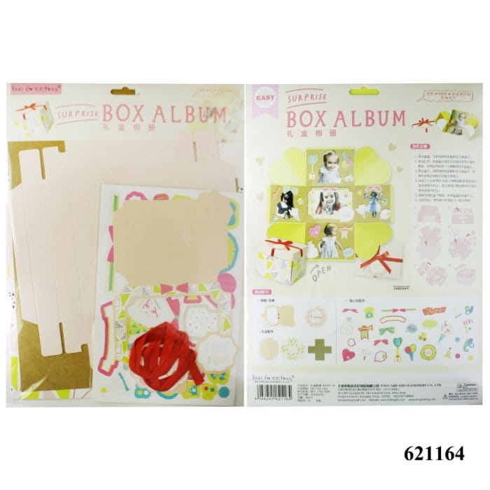 DIY Surprise box album kit