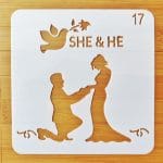 Stencil - Proposal (5 by 5 inch)