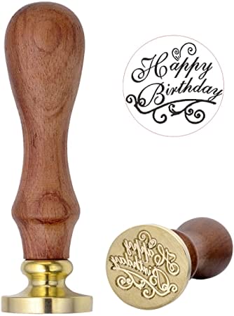Wax Seal Stamp - Happy Birthday
