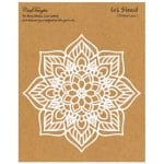 CrafTangles 6"x6" Stencil - 8 petal Lace