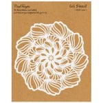 CrafTangles 6"x6" Stencil - Doily Lace