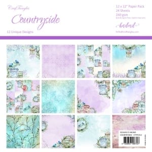 CrafTangles Scrapbook Paper Pack - CountrySide (12"x12")
