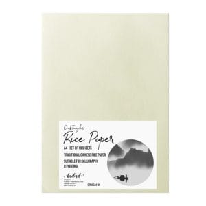 CrafTangles Rice Paper A4 (50 gsm) (Set of 10 sheets)