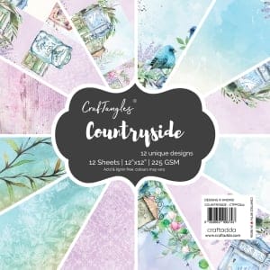 CrafTangles Scrapbook Paper Pack - CountrySide (12"x12")