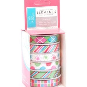 American Crafts Elements Premium Ribbon - Gumdrop
