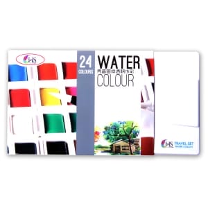 Hakims Watercolors - 24 Colors