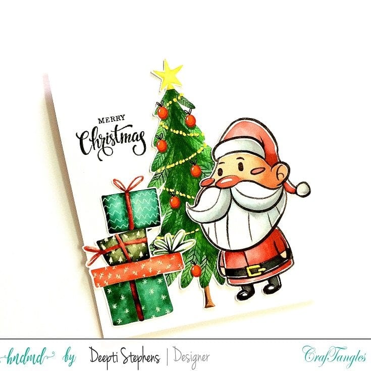 CrafTangles Photopolymer Stamps - Happy Holidays Happy Holidays Stamp 3 Happy_Holidays_Stamp_3