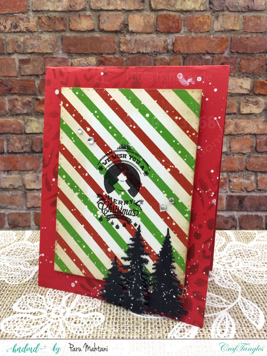 CrafTangles Photopolymer Stamps - Happy Holidays Paru Christmas Paper 5 Paru_Christmas_Paper_5