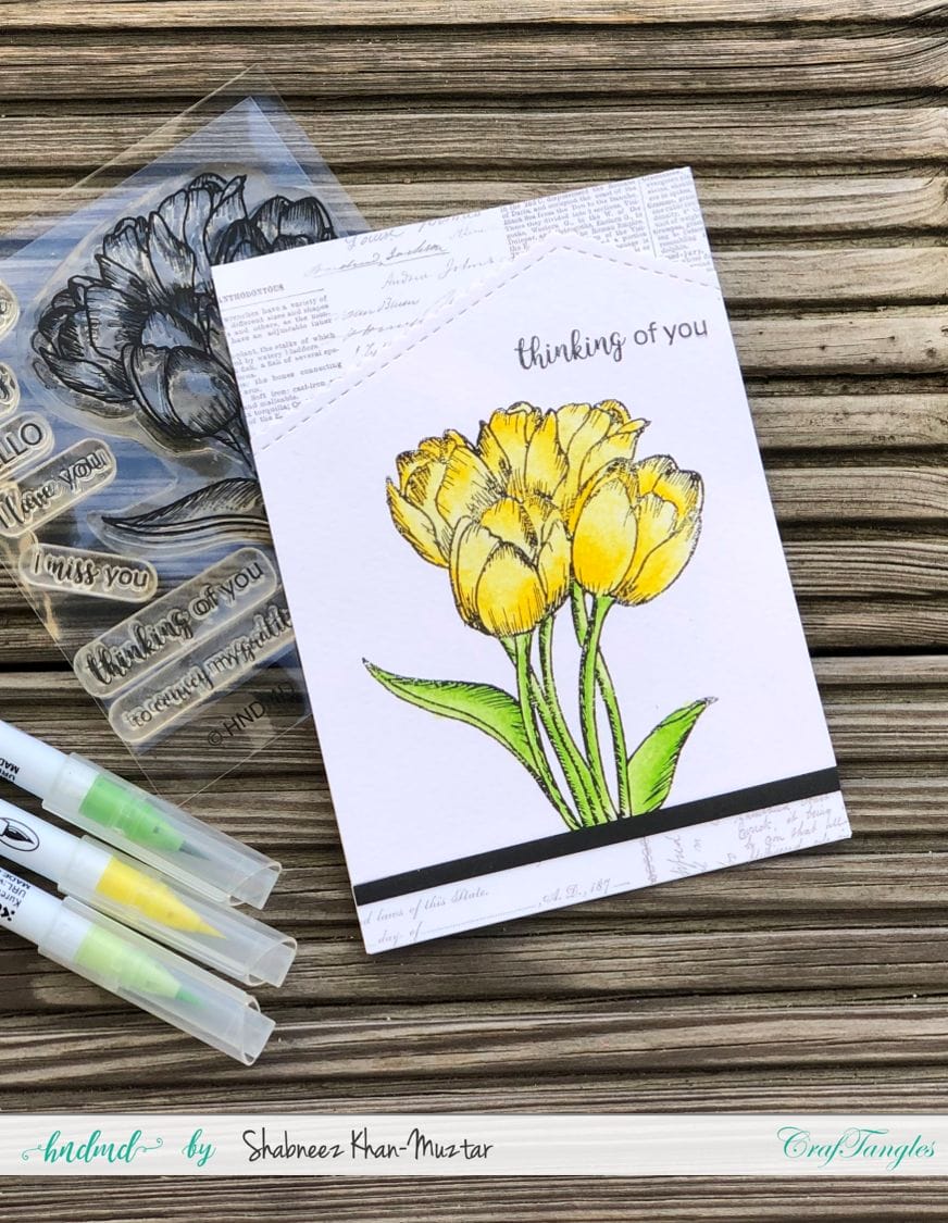 CrafTangles Photopolymer Stamps - Just a Note Shabneez 31 Jan 2 Shabneez_31_Jan_2