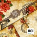 CrafTangles Decoupage Paper Pack  - Vintage Essence (12 by 12 inch) - 4 sheets