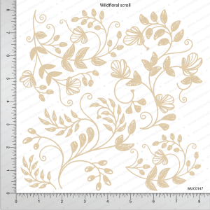Mudra Chipzeb - Wildfloral Scroll