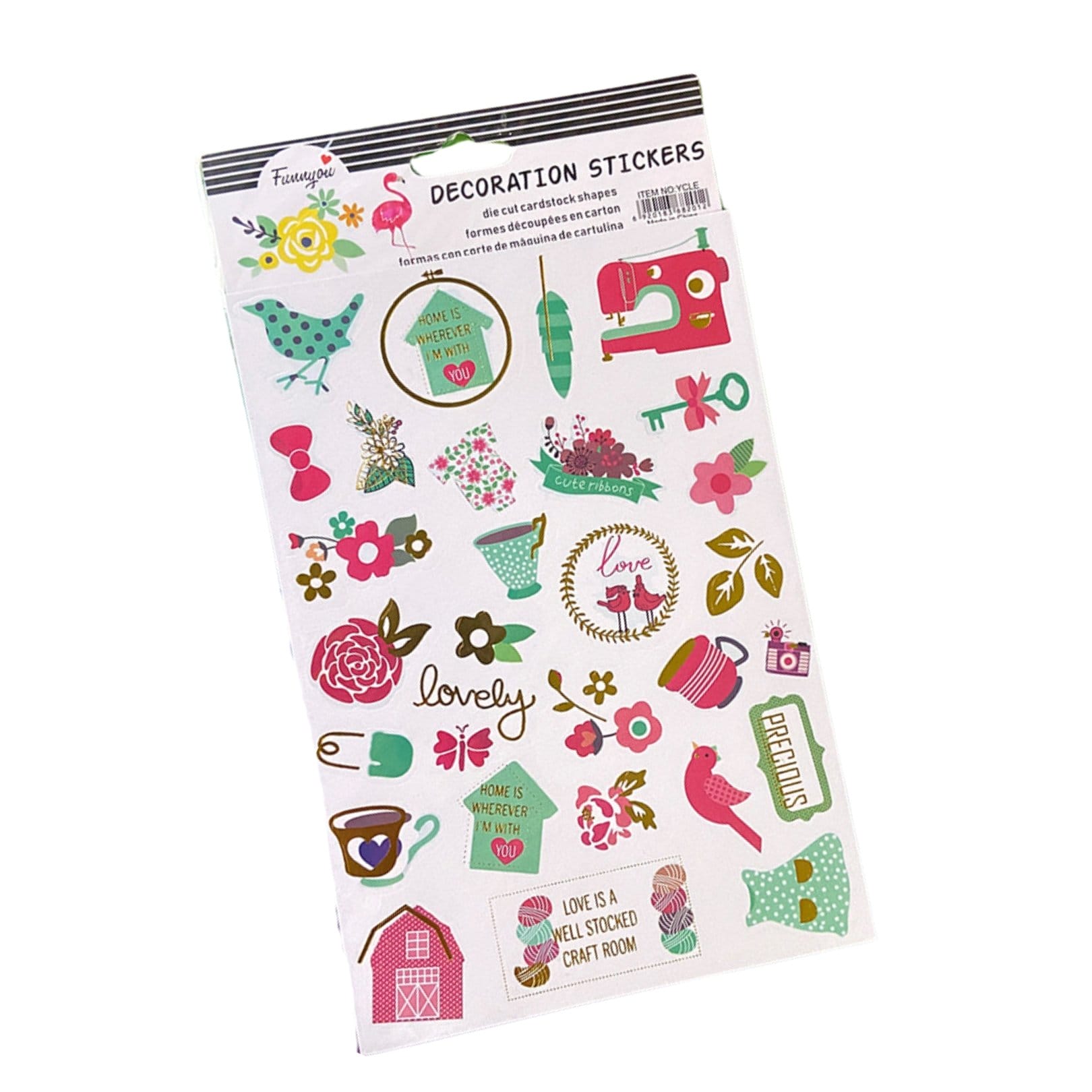Journal Foiled Stickers (YCLE-4) YCL E 4 sticker Journal Foiled Stickers (YCLE-4)
