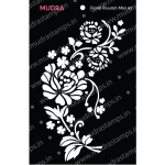 Mudra Stencils - Floral Flourish Mini 2