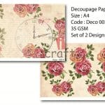 Rice Paper Pack A4 - Deco 003