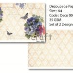 Rice Paper Pack A4 - Deco 004