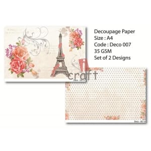 Rice Paper Pack A4 - Deco 007