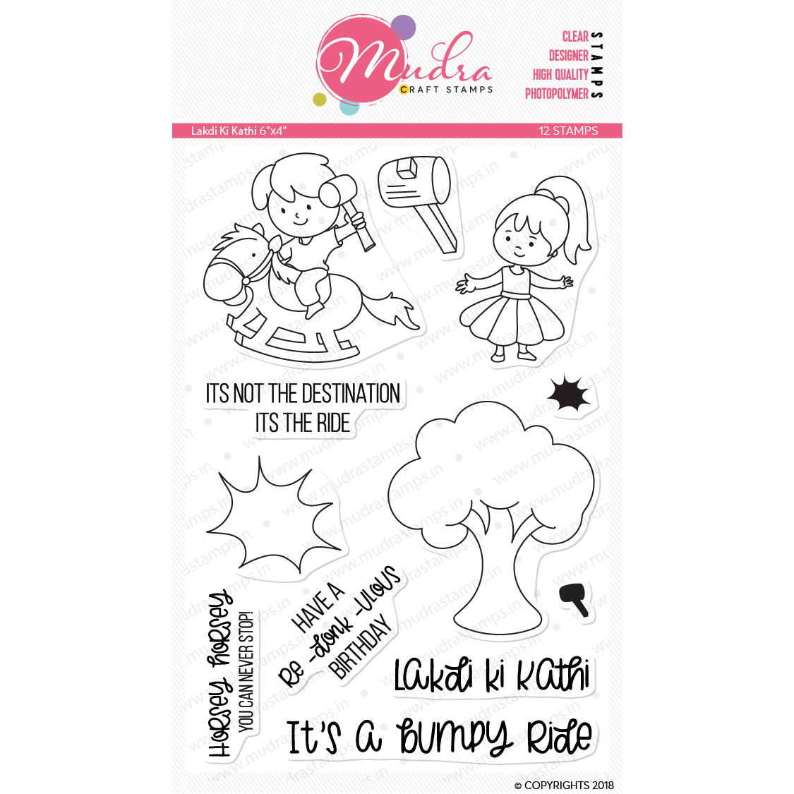 Mudra Craft Stamps - Lakdi ki Kathi lakdi ki kathi 01 Mudra Craft Stamps - Lakdi ki Kathi