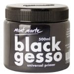 Mont Marte Acrylic Gesso Black (500 ml)
