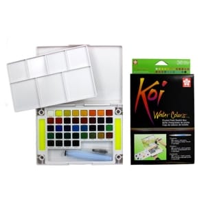 Sakura Koi Pocket Field Sketch Box - 36 Shades