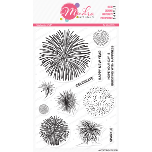 Mudra Craft Stamps - Starbursts