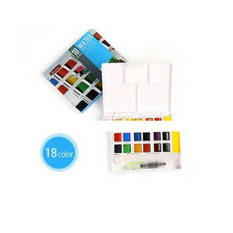 Superior watercolour Set - 18 Colors superior water colour 18 colors Superior watercolour Set - 18 Colors