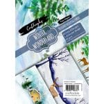 CrafTangles Decoupage Paper Pack  - Winter Wonderland (A4) - 4 sheets