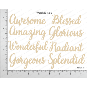 Mudra Chipzeb - Words 3