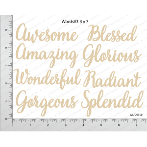 Mudra Chipzeb - Words 3