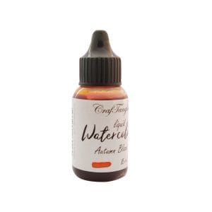 CrafTangles liquid watercolor (15 ml) - Autumn Blaze
