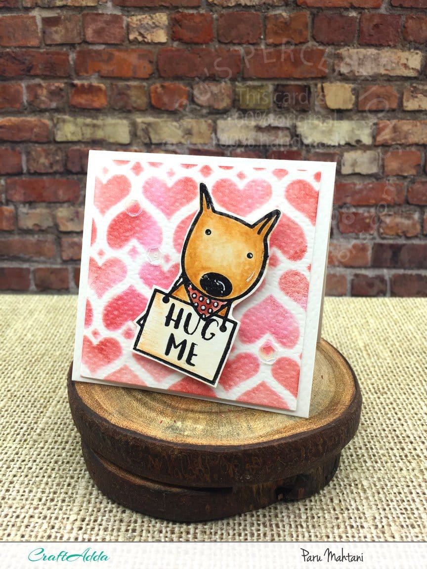 CrafTangles Photopolymer Stamps - Hug Me CrafTangles Hug Me 1 CrafTangles_Hug_Me_1