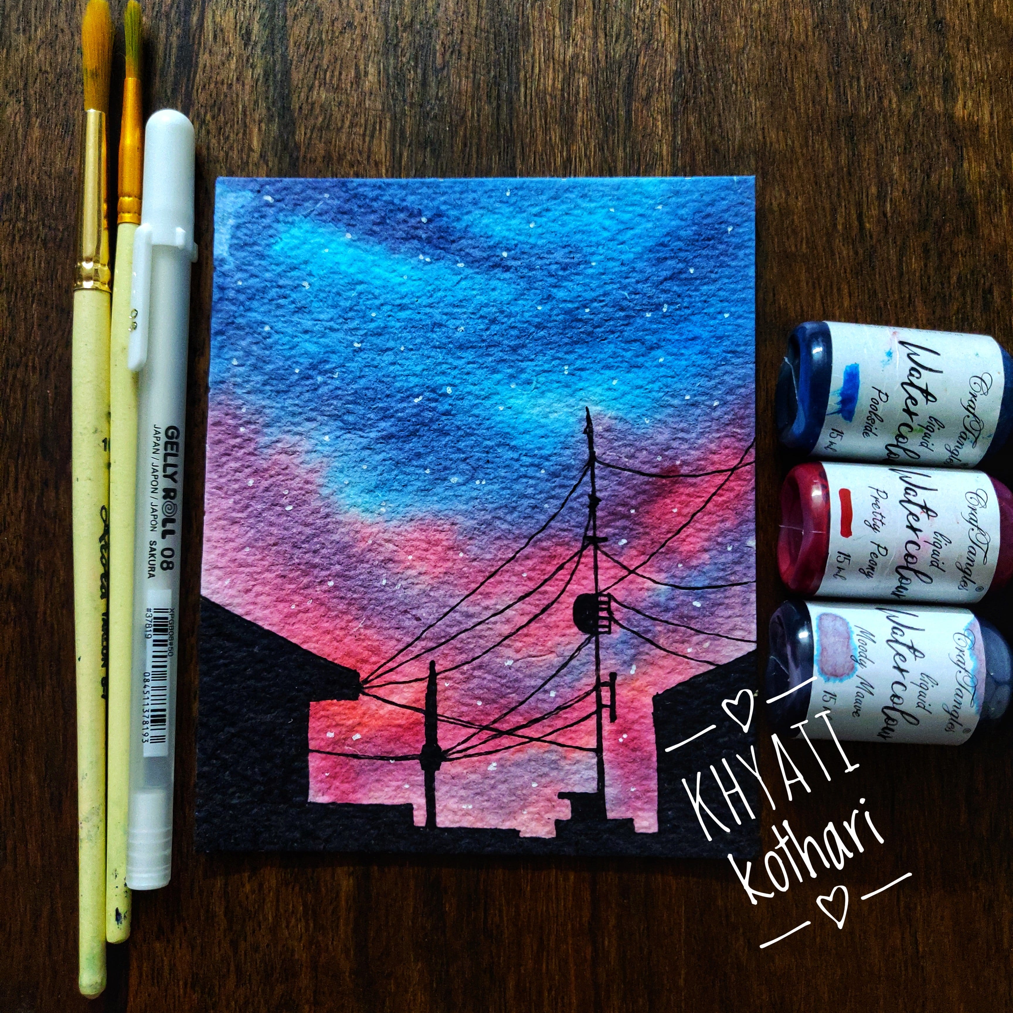 CrafTangles liquid watercolor (15 ml) - Pretty Peony CrafTangles liquid watercolors Oct19 9 CrafTangles_liquid_watercolors_Oct19_9