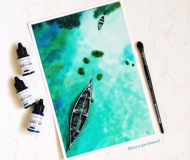 CrafTangles_watercolor_April_2020_3