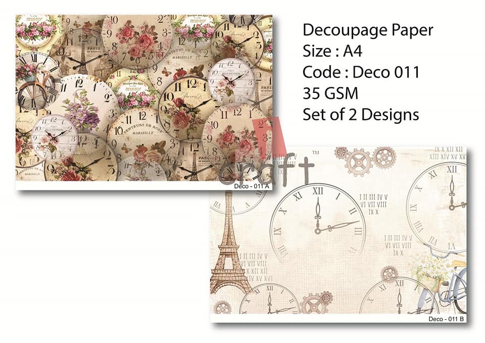 Rice Paper Pack A4 - Deco 011
