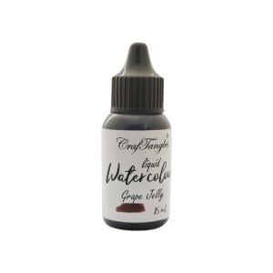 CrafTangles liquid watercolor (15 ml) - Grape Jelly