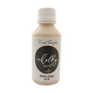 CrafTangles Chalk Paint - Royal Creme (100 ml)