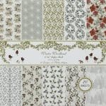 Winter Woodland - A Scrapbook Paper (Pack of 20 sheets) - 6 by 6 inch