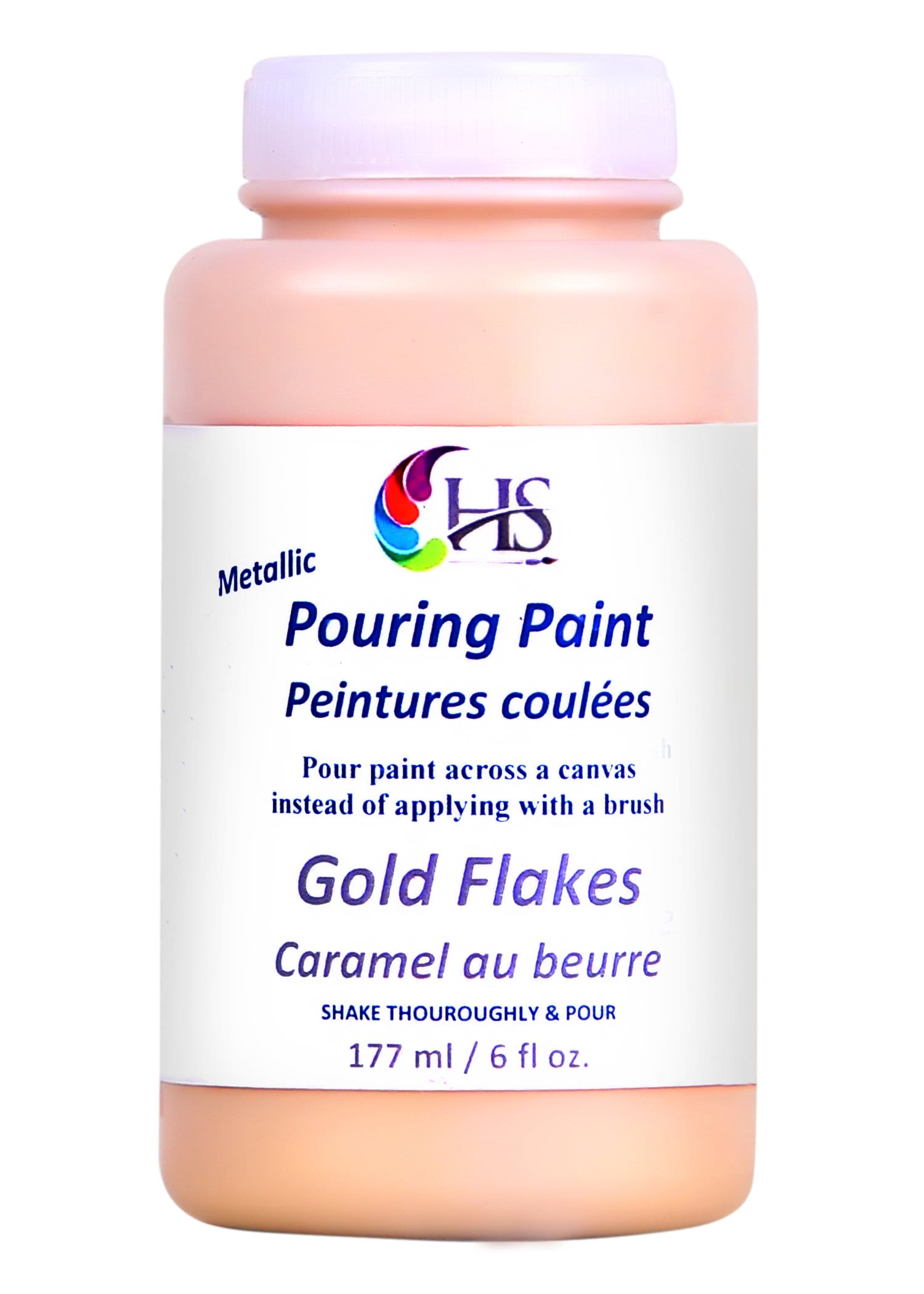 Hakims Pouring Paint - Gold Flakes