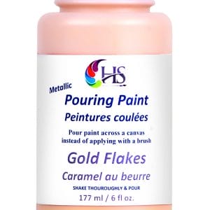Hakims Pouring Paint - Gold Flakes
