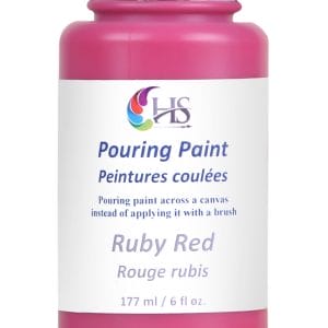 Hakims Pouring Paint - Ruby Red