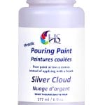 Hakims Pouring Paint - Silver Cloud