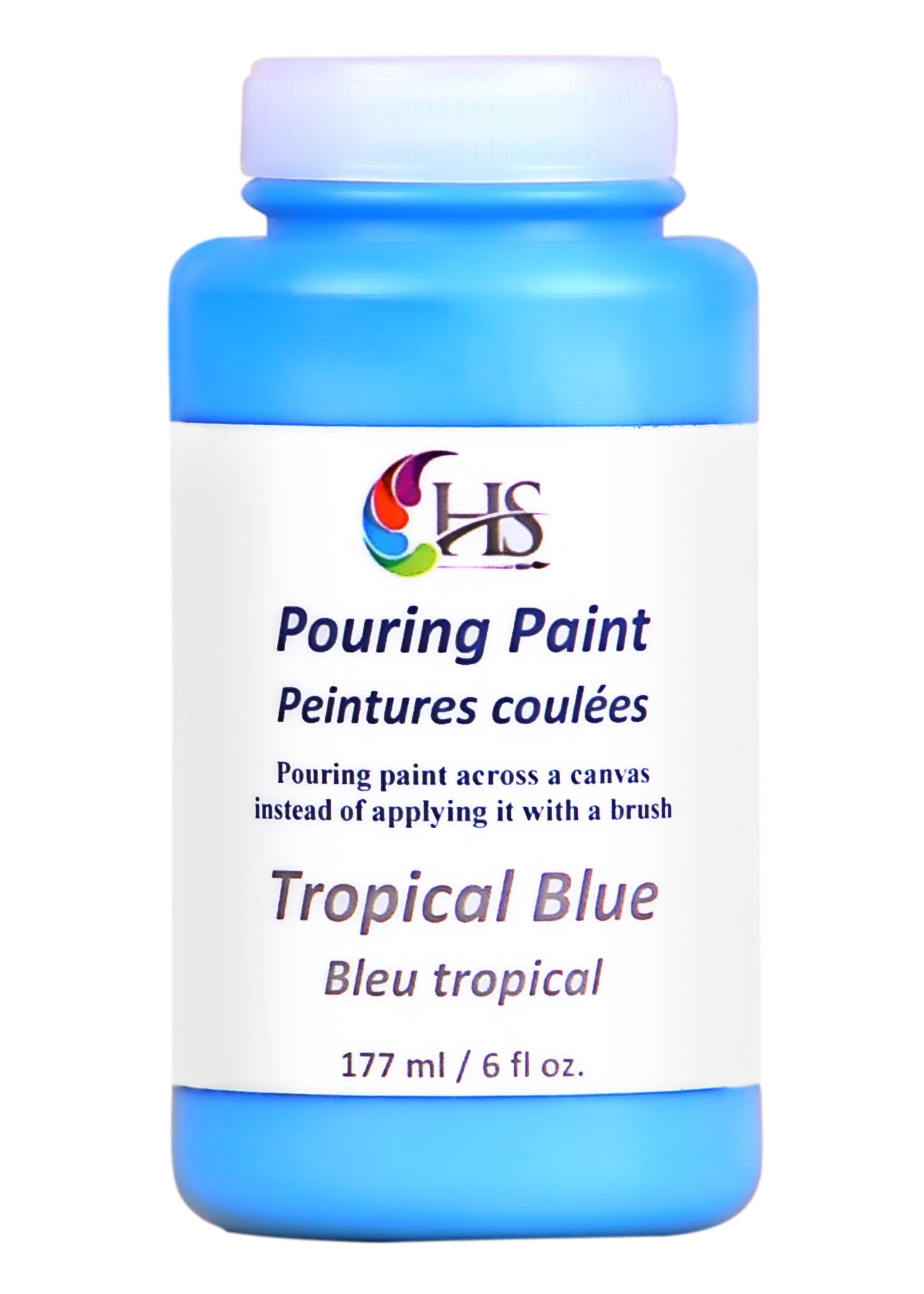 Hakims Pouring Paint - Tropical Blue