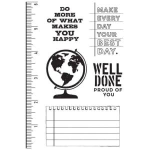 KaiserCraft Clear Stamps 6"X4" - Documented