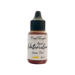 CrafTangles liquid watercolor (15 ml) - Lemon Tart