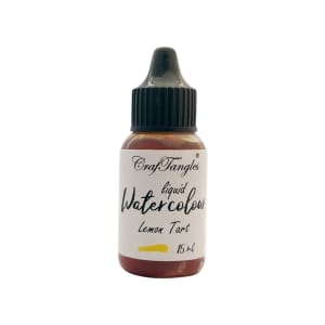 CrafTangles liquid watercolor (15 ml) - Lemon Tart